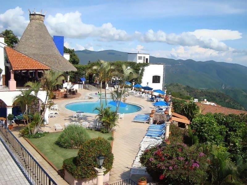 Hotel Montetaxco Bagian luar foto